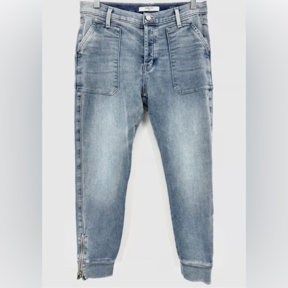 FIDELITY DENIM Azur Mikey Soft Slouchy Skinny Ankle Jeans/ Jeggings